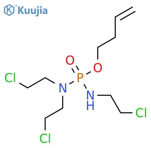 PHOSPHORODIAMIDIC ACID, TRIS(2-CHLOROETHYL)-, 3-BUTENYL ESTER structure