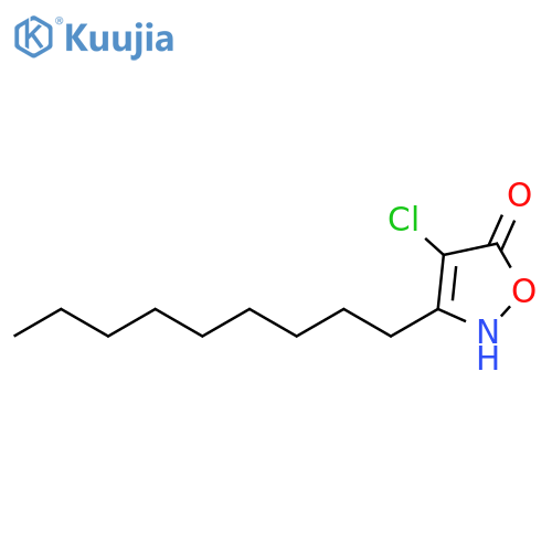 5(2H)-Isoxazolone, 4-chloro-3-nonyl- structure