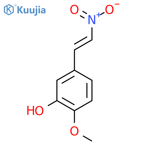 2-Methoxy-5-(2-nitrovinyl)phenol structure