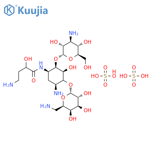 Amikacin Disulfate structure