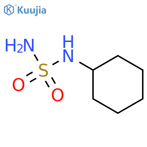 Sulfamide,N-cyclohexyl- structure
