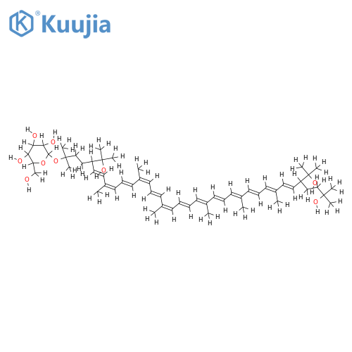 3''-O-Glucopyranoside-Bacterioruberin structure