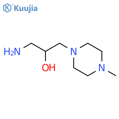 1-Piperazineethanol,a-(aminomethyl)-4-methyl- structure