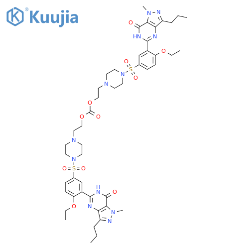 Lodenafil Carbonate structure