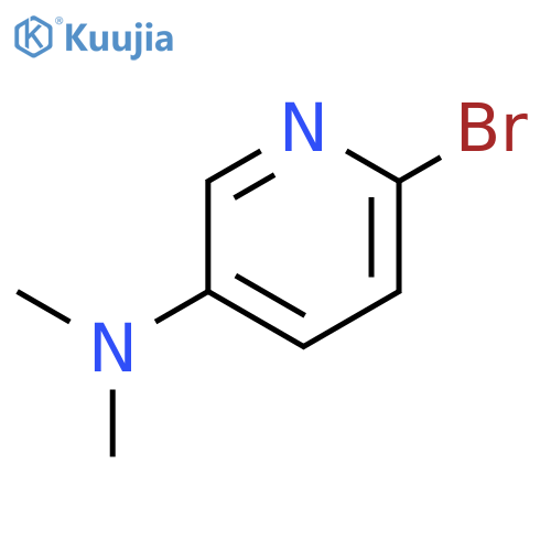 6-Bromo-N,N-dimethylpyridin-3-amine structure