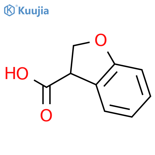 2,3-dihydro-1-benzofuran-3-carboxylic acid structure