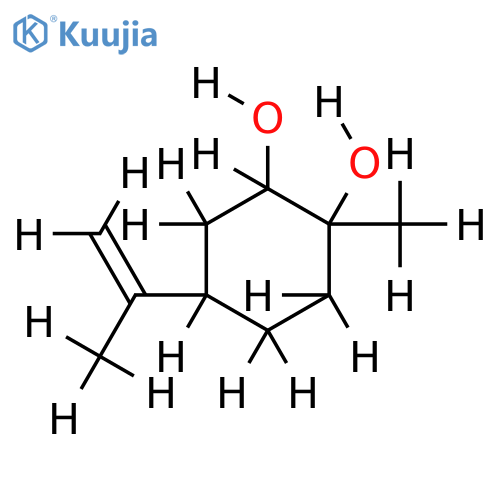 (+)-hydroxydihydroneocarveol structure