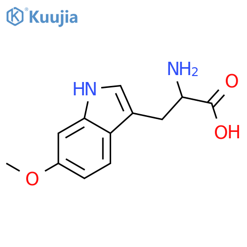 (R)-2-Amino-3-(6-methoxy-1H-indol-3-yl)propanoic acid structure