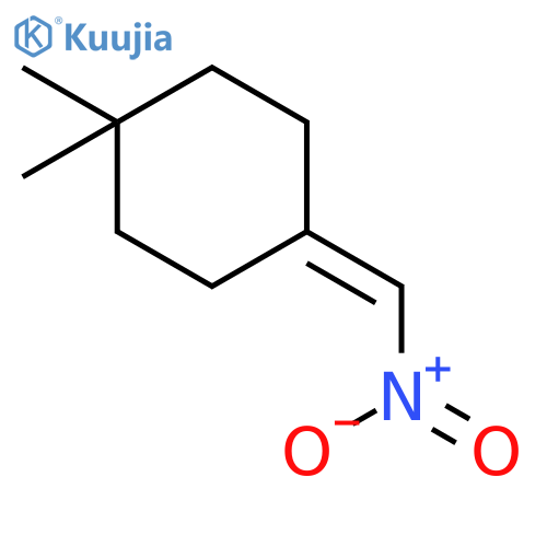Cyclohexane, 1,1-dimethyl-4-(nitromethylene)- structure