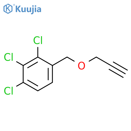 BENZENE, 1,2,3-TRICHLORO-4-[(2-PROPYNYLOXY)METHYL]- structure