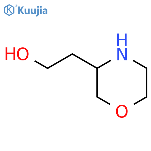 2-(morpholin-3-yl)ethan-1-ol structure