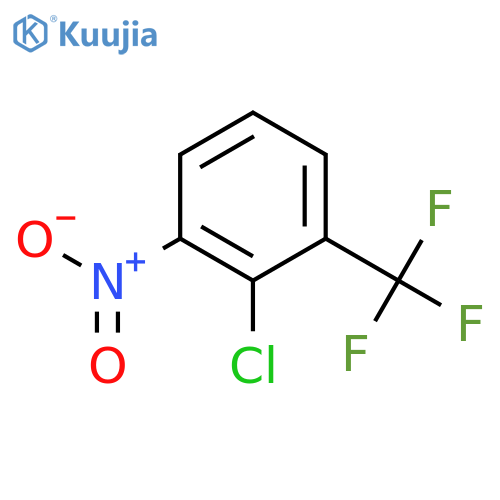 2-Chloro-1-nitro-3-(trifluoromethyl)benzene structure