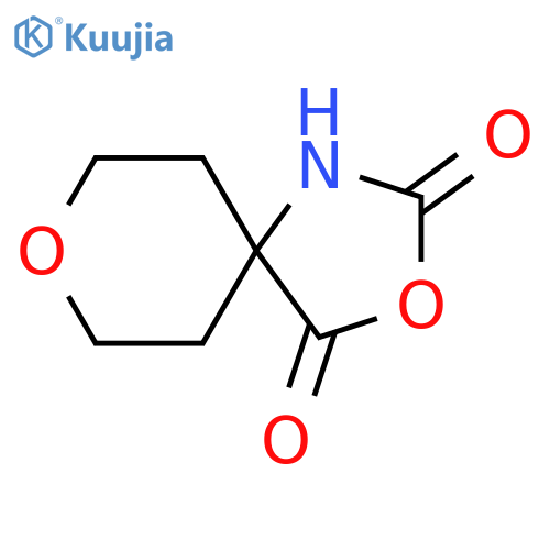 3,8-Dioxa-1-azaspiro[4.5]decane-2,4-dione structure
