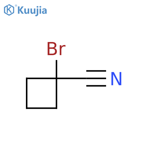 1-bromocyclobutanecarbonitrile structure
