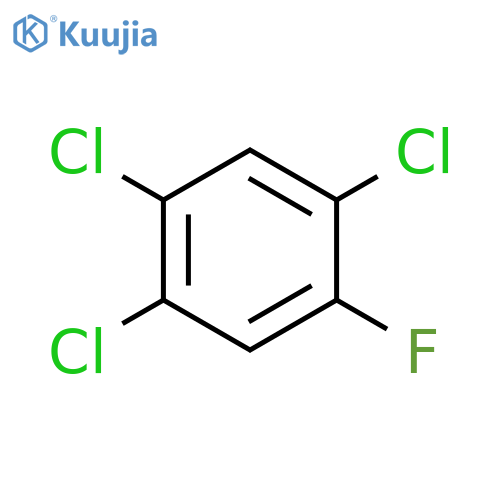 Benzene,1,2,4-trichloro-5-fluoro- structure