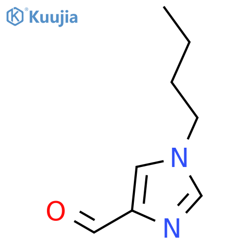1-Butyl-1H-imidazole-4-carbaldehyde structure