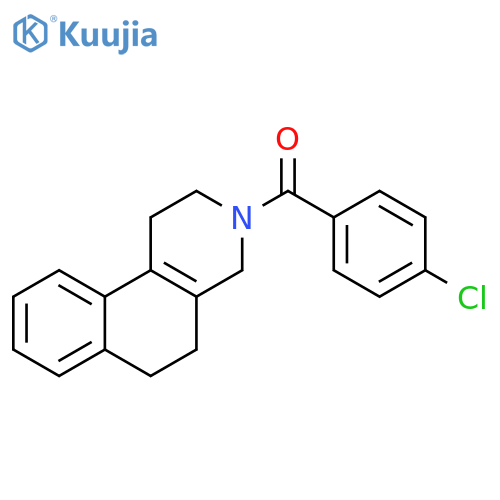 3-(4-chlorobenzoyl)-1H,2H,3H,4H,5H,6H-benzo[f]isoquinoline structure