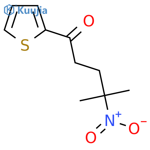 4-Methyl-4-nitro-1-(2-thienyl)-1-pentanone structure
