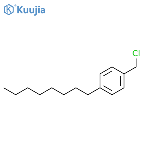 1-(chloromethyl)-4-octylbenzene structure