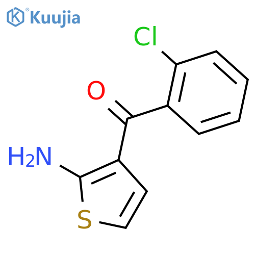 2-Amino-3-(2-chlorobenzoyl)thiophene structure