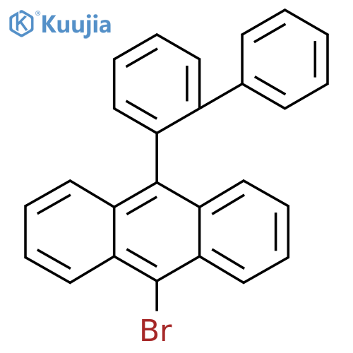 9-Bromo-10-(2-phenylphenyl)anthracene structure