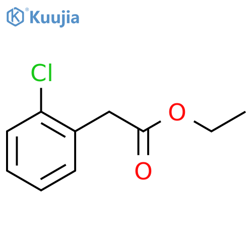 (2-Chlorophenyl)acetic Acid Ethyl Ester structure