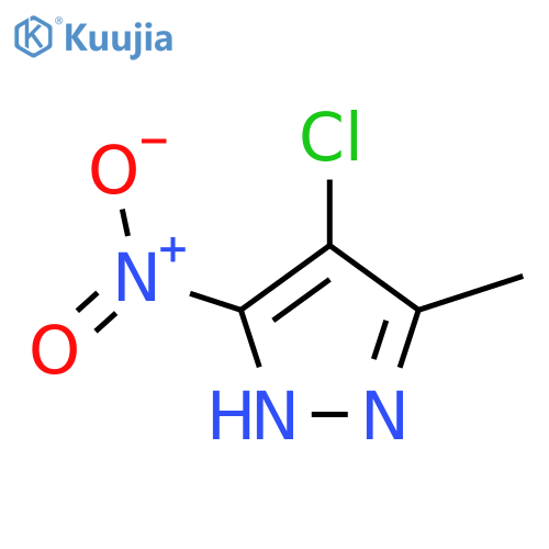 4-Chloro-3-methyl-5-nitro-1H-pyrazole structure