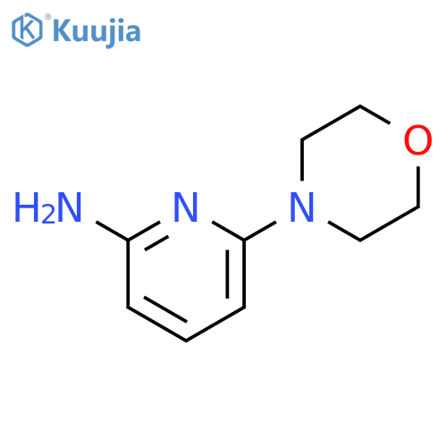 6-morpholin-4-yl-pyridin-2-ylamine structure