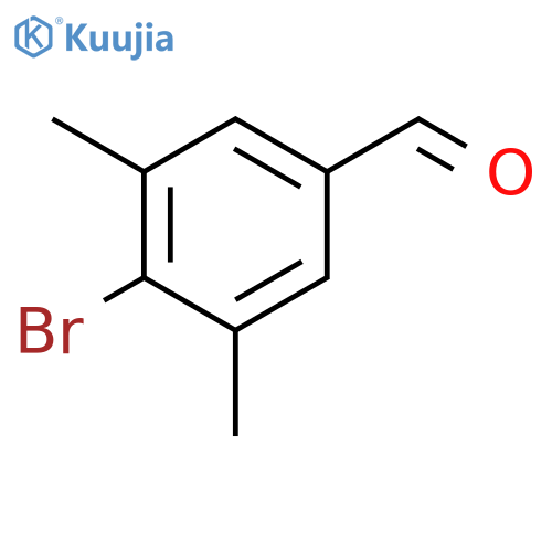 4-Bromo-3,5-dimethylbenzaldehyde structure