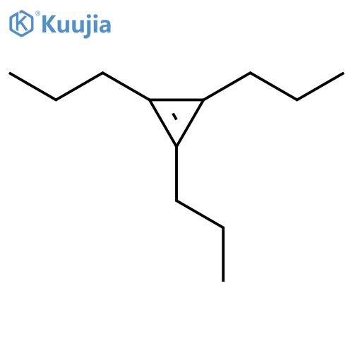 CYCLOPROPENE, 1,2,3-TRIPROPYL- structure