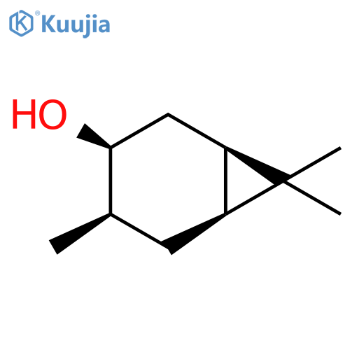 Bicyclo[4.1.0]heptan-3-ol,4,7,7-trimethyl-, (1R,3S,4R,6S)- structure