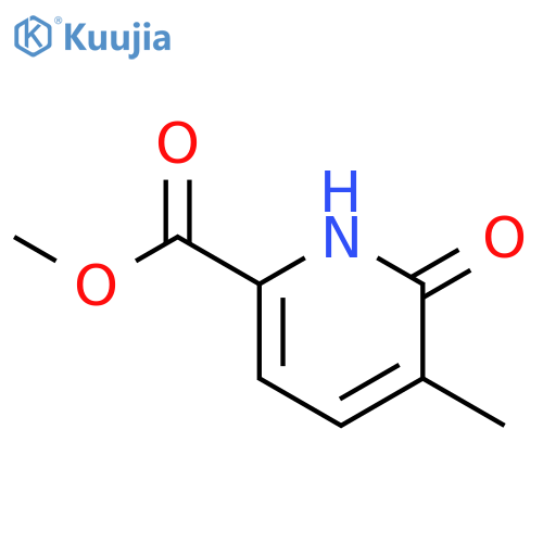 Methyl 5-methyl-6-oxo-1,6-dihydropyridine-2-carboxylate structure