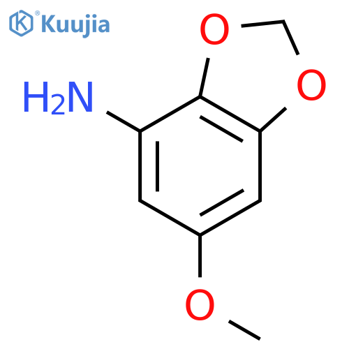 6-Methoxybenzo[d][1,3]dioxol-4-amine structure