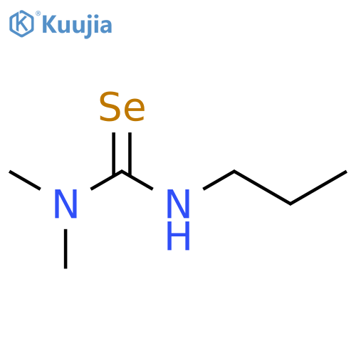 Selenourea, N,N-dimethyl-N'-propyl- structure