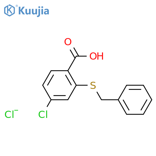 2-(Benzylthio)-4-chlorobenzoic Acid Chloride structure