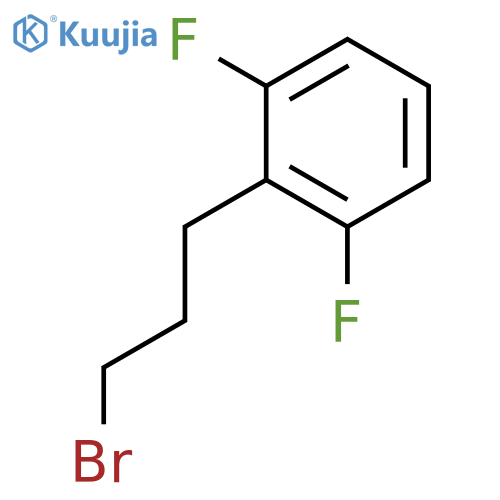2-(3-Bromopropyl)-1,3-difluorobenzene structure