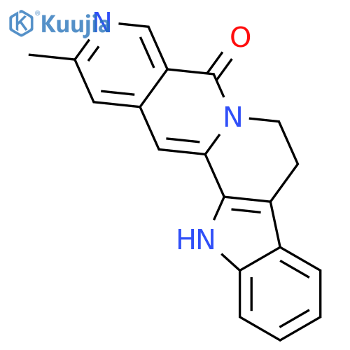 2-methyl-8,13-dihydro-7H-indolo[2',3':3,4]pyrido[1,2-b][2,7]naphthyridin-5-one structure