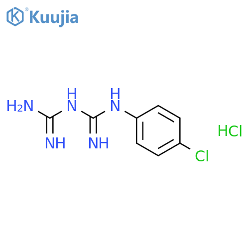 1-(4-Chlorophenyl)biguanide Hydrochloride structure