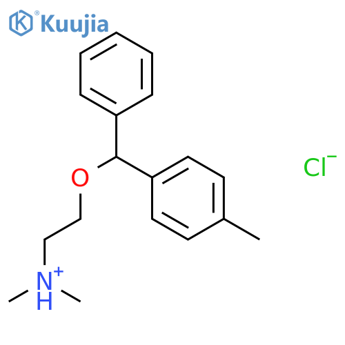 2-(RS)-(4-Methylphenyl)phenylmethoxy-N,N-dimethylethanamine Hydrochloride structure