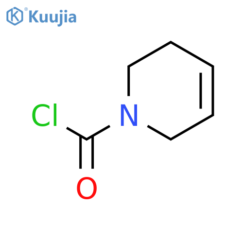 1,2,3,6-tetrahydropyridine-1-carbonyl chloride structure