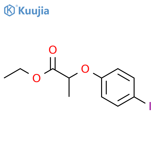 2-(4-Iodo-phenoxy)-propionic acid ethyl ester structure