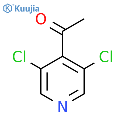 1-(3,5-Dichloropyridin-4-yl)ethan-1-one structure