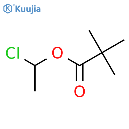1-chloroethyl 2,2-dimethylpropanoate structure