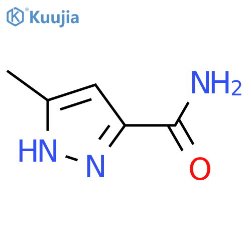 5-Methyl-1H-pyrazole-3-carboxamide structure