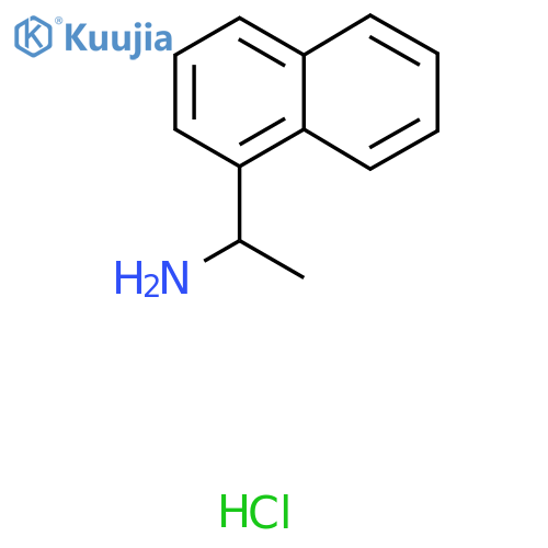 1-Methyl-1-naphthalen-1-yl-ethylamine hydrochloride structure