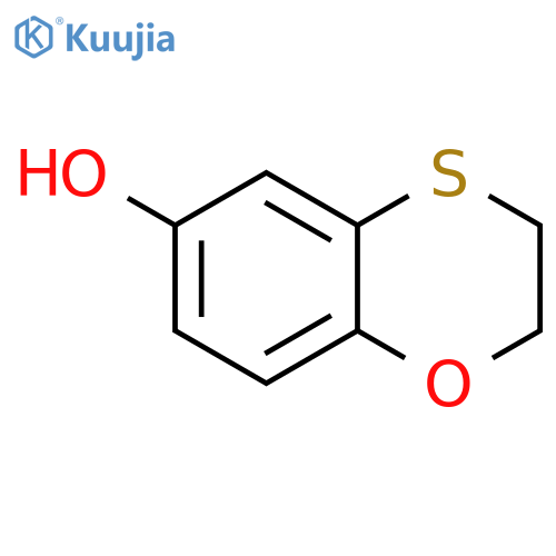 2,3-Dihydro-1,4-benzoxathiin-6-ol structure