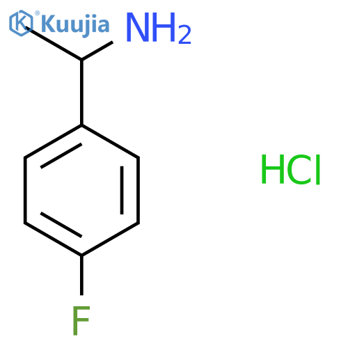 1-(4-Fluorophenyl)ethanamine hydrochloride structure