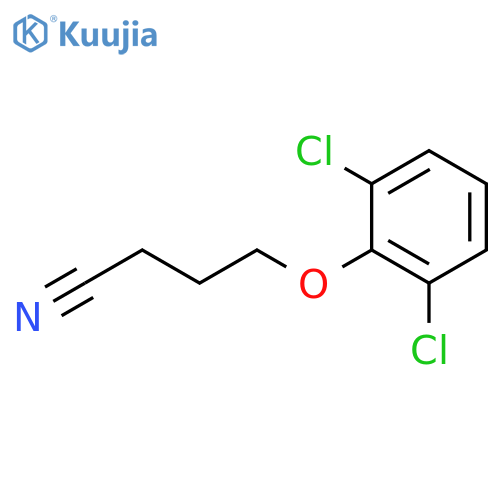 4-(2,6-dichlorophenoxy)butanenitrile structure