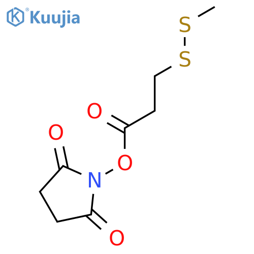 1-3-(Methyldithio)-1-oxopropoxy-2,5-pyrrolidinedione structure