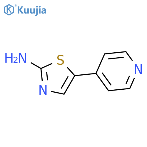 5-(Pyridin-4-yl)thiazol-2-amine structure